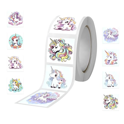 Gxdamxz Einhornsticker, Einhorn Sticker Mädchen, Kinder Aufkleber für Fahrrad Laptop Skateboard, 500 Stück Gxdamxz Einhornsticker, Einhorn Sticker Mädchen, Kinder Aufkleber für Fahrrad Laptop Skateboard, 500 Stück von Gxdamxz