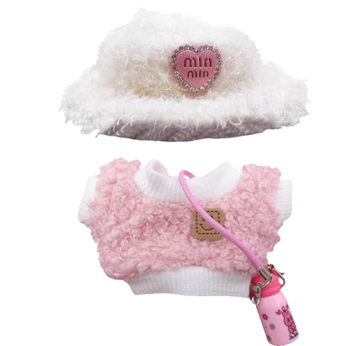Gxdamxz Puppen Kleidung, Puppenkleidung Zubehör Set für 17cm, Bekleidung Clothing für DIY, Puppet Outfit, 3 Stück - Rosa Gxdamxz Puppen Kleidung, Puppenkleidung Zubehör Set für 17cm, Bekleidung Clothing für DIY, Puppet Outfit, 3 Stück - Rosa von Gxdamxz