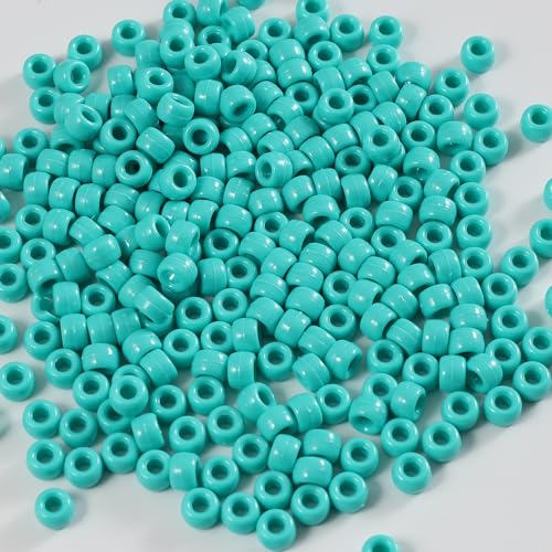 Gxueshan Acryl-Pony-Perlen, 6 x 9 mm, Großpackung für Kunsthandwerk, Armbänder, Halsketten, Schmuckherstellung, Ohrringe, Haare, Flechten, Kandi-Perlen, Blau, Lila, 1000 Stück Gxueshan Acryl-Pony-Perlen, 6 x 9 mm, Großpackung für Kunsthandwerk, Armbänder, Halsketten, Schmuckherstellung, Ohrringe, Haare, Flechten, Kandi-Perlen, Blau, Lila, 1000 Stück von Gxueshan