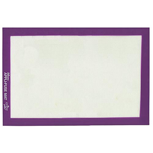 Gypsy Quilter TGQ026 Silikon-Applikations-Sicherungsmatte, 30,5 x 45,7 cm Eisen & Zubehör, Glasfaser, Violett, 18"L x 12"W von Gypsy Quilter