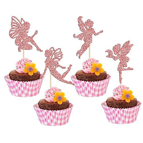 Gyufise 36 Stück FeenCupcakeTopper Roségold Glitzer Blume Engel Fee Cupcake Picks Ballett Tänzerin Kuchen Dekorationen für Hochzeit Brautdusche Babyparty Geburtstag Party Kuchen Dekorationen Zubehör Gyufise 36 Stück FeenCupcakeTopper Roségold Glitzer Blume Engel Fee Cupcake Picks Ballett Tänzerin Kuchen Dekorationen für Hochzeit Brautdusche Babyparty Geburtstag Party Kuchen Dekorationen Zubehör von Gyufise
