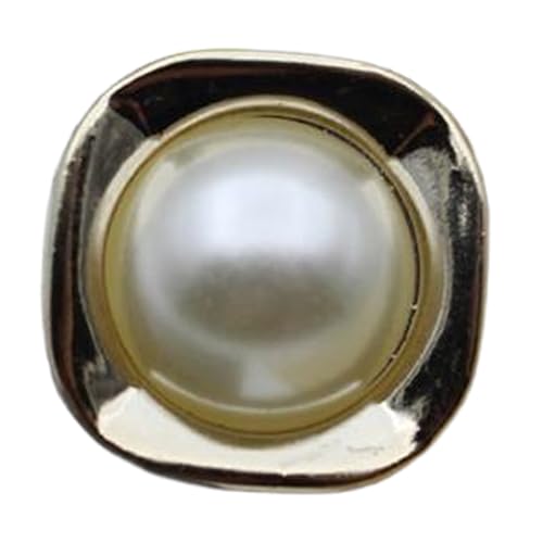 6 Stück 18 mm/21 mm/25 mm Kunststoff-Strass-Perlenknöpfe (Farbe 7, 25 mm, 6 Stück) von Gyuuio