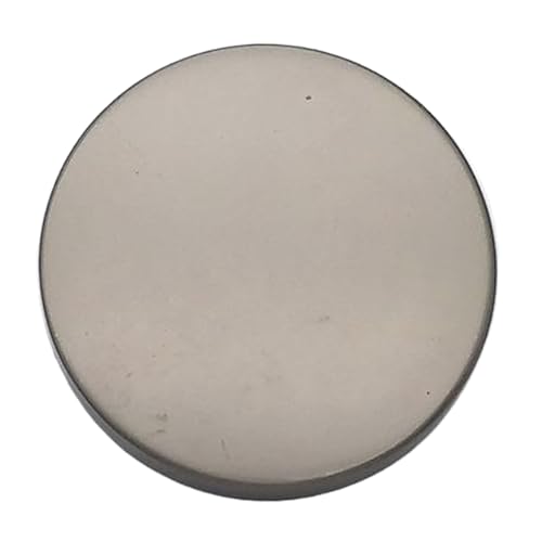 Flache Metallknöpfe, 10 - 25 mm, Spiegel-Finish, 6 Stück, 6 Stück, 25 mm, 6 Stück von Gyuuio