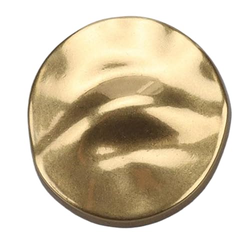 Goldfarbene Metallknöpfe für Mäntel und Pullover, 18 mm/23 mm, 6 Stück, 6 Stück Goldfarbene Metallknöpfe für Mäntel und Pullover, 18 mm/23 mm, 6 Stück, 6 Stück von Gyuuio
