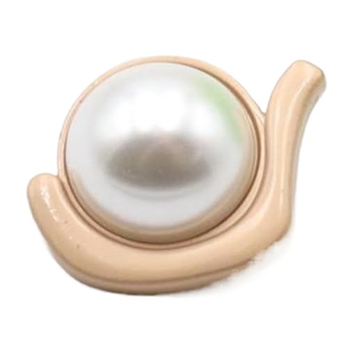 Handgenähter Deko-Knopf mit Legierung Metallperlen 14mm/17.5mm/21.5mm/30mm (Gold 2, 30mm, 6pcs) von Gyuuio