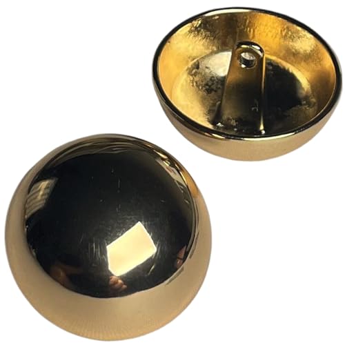 Metallknöpfe für Damenanzüge (Farbe 2, 18 mm, 6 Stück) von Gyuuio