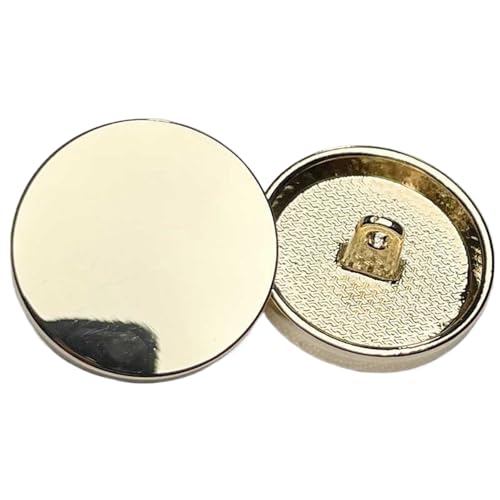 Metallknöpfe für Mäntel, Anzüge und Hemden, 8 Stück (Farbe 1, 15 mm, 8 Stück) von Gyuuio