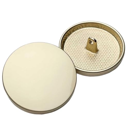 Metallknöpfe für Mäntel, Anzüge und Hemden, 8 Stück (Farbe 2, 15 mm, 8 Stück) von Gyuuio