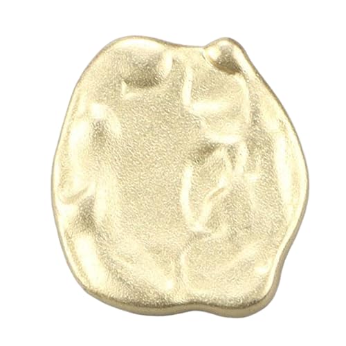 Metallknöpfe für Mäntel, Pullover und Mäntel, matt, 25 mm, 6 Stück, goldfarben, 25 mm, 6 Stück von Gyuuio