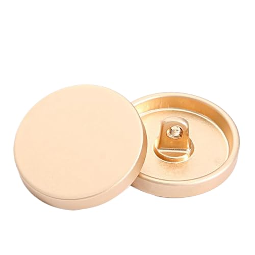 Metallknöpfe für Mäntel und Pullover, 10 - 28 mm, verschiedene Größen, 6 Stück (Farbe 1, 11,5 mm, 6 Stück) von Gyuuio