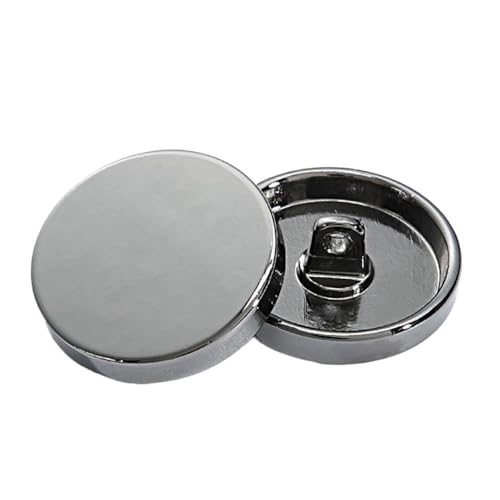 Metallknöpfe für Mäntel und Pullover, 10 - 28 mm, verschiedene Größen, 6 Stück (Farbe 3, 15 mm, 6 Stück) von Gyuuio