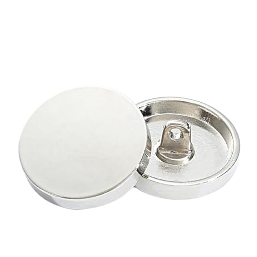 Metallknöpfe für Mäntel und Pullover, 10 - 28 mm, verschiedene Größen, 6 Stück (Farbe 5, 23 mm, 6 Stück) von Gyuuio