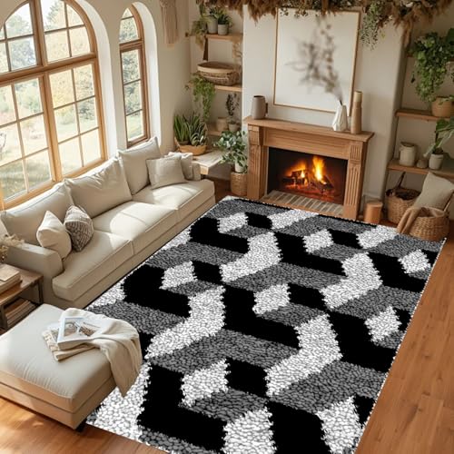 Gzaebji 40 x 70 cm Knüpfteppich Zum Selber Knüpfen Knüpfen Set Erwachsene Latch Hook Kit Groß DIY Handwerk Knüpfen Set Teppich Knüpf Sets Kreuzstich Set Teppich-Bastelset für Erwachsene Gzaebji 40 x 70 cm Knüpfteppich Zum Selber Knüpfen Knüpfen Set Erwachsene Latch Hook Kit Groß DIY Handwerk Knüpfen Set Teppich Knüpf Sets Kreuzstich Set Teppich-Bastelset für Erwachsene von Gzaebji
