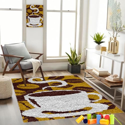Gzaebji KnüpfsetsSelbst Knüpfen Set für Erwachsene Latch Hook Kit, Kreuzstich-Set, 110 x 140 cm Knüpfteppich Zum Selber knüpfen knüpfen Set Erwachsene Teppich Handarbeit für Anfänger Heimdekoration Gzaebji KnüpfsetsSelbst Knüpfen Set für Erwachsene Latch Hook Kit, Kreuzstich-Set, 110 x 140 cm Knüpfteppich Zum Selber knüpfen knüpfen Set Erwachsene Teppich Handarbeit für Anfänger Heimdekoration von Gzaebji