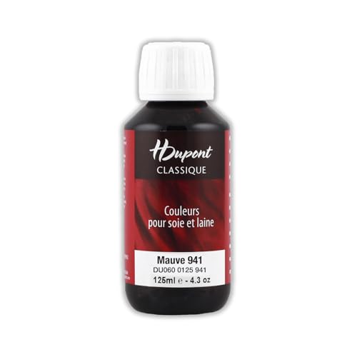 H DUPONT DU0600125941C - Peinture Sur Soie Classique Mauve N°941 - Pot De 125 ml - Colorants acides pour une qualité supérieure - Idéal pour les professionnels H DUPONT DU0600125941C - Peinture Sur Soie Classique Mauve N°941 - Pot De 125 ml - Colorants acides pour une qualité supérieure - Idéal pour les professionnels von H DUPONT