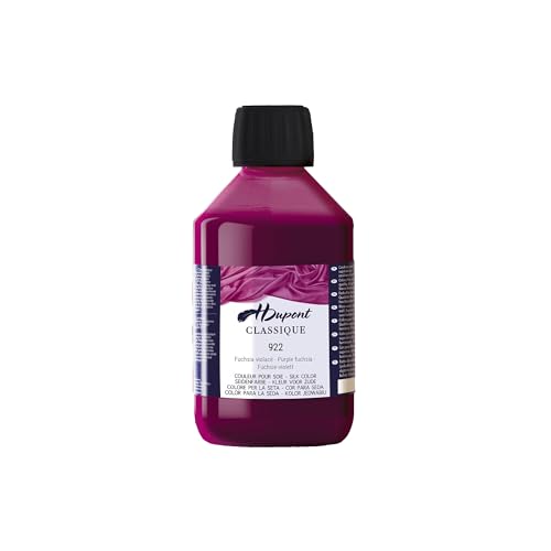 Dupont Seidenmalfarbe 250 ml Fuchsia Violacé [Spielzeug] von H Dupont