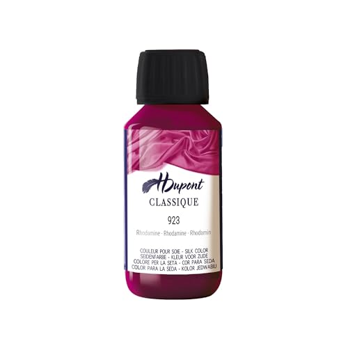 H DUPONT DU0600125923C - Peinture Sur Soie Classique Rhodamine N°923 - Pot De 125 ml - Colorants acides pour une qualité supérieure - Idéal pour les professionnels H DUPONT DU0600125923C - Peinture Sur Soie Classique Rhodamine N°923 - Pot De 125 ml - Colorants acides pour une qualité supérieure - Idéal pour les professionnels von H Dupont