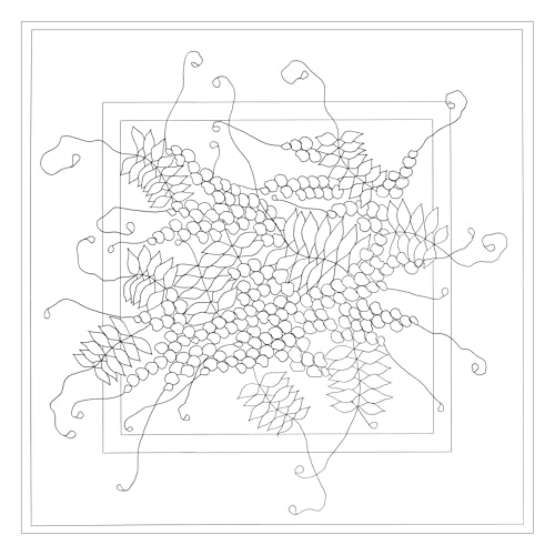 H DUPONT DUPCARVP002C - Un Carré de Soie à peindre - Tissu 100% soie - 90x90cm - Glycine H DUPONT DUPCARVP002C - Un Carré de Soie à peindre - Tissu 100% soie - 90x90cm - Glycine von H Dupont