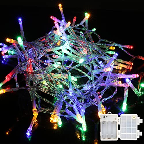 LED Lichterkette 140 LED 11M für Innen und Außen, 8 Modi Weihnachtsbaum Lichterkette batteriebetrieben Wasserdicht IP44 Weihnachtsbeleuchtung Dekoration -Mehrfarbiges Licht LED Lichterkette 140 LED 11M für Innen und Außen, 8 Modi Weihnachtsbaum Lichterkette batteriebetrieben Wasserdicht IP44 Weihnachtsbeleuchtung Dekoration -Mehrfarbiges Licht von H HANSEL HOME