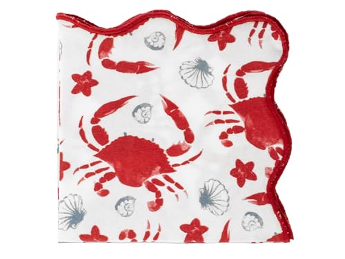 H&h tovagliolo coral in cotone e poliestere cm 40 von H&H