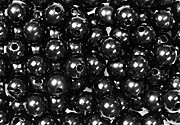 Kunstperle Perlen D14mm Hochzeit 100g (35St.) schwarz von H&R