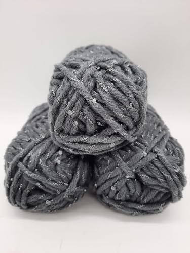 H&W Vertrieb Wolle - Strickgarn & Häkelgarn - Mützengarn & Schalwolle - Über 30 Farben - 3 Knaul à 50g ohne Banderole - 55m/50g, 30% Merinowolle - Wave 7 von H&W Vertrieb