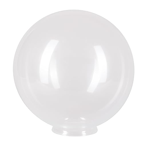 Kugelglas Lampenglas Klarglas Ø300mm Ersatzglas Leuchtenglas Kragenrand Transparent von H4L