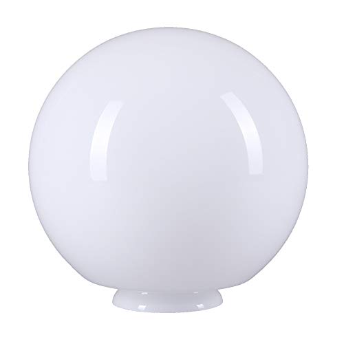 Kugelglas Opalglas Ø200mm Lampenglas rund Kugel Kragen Leuchtenglas Weiß glänzend Ersatzglas Kugelglas Opalglas Ø200mm Lampenglas rund Kugel Kragen Leuchtenglas Weiß glänzend Ersatzglas von H4L
