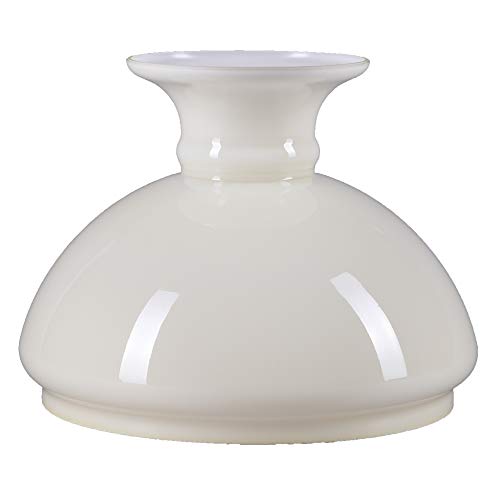 Lampenglas Beige Ø 154mm Petroleumlampe Ersatzglas Leuchtenglas Vestaschirm E27 von H4L