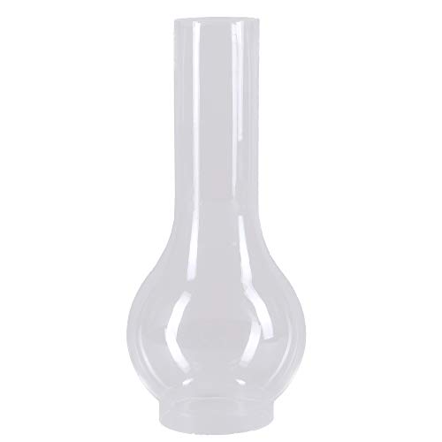 Lampenglas Petroleumlampe Ø 69mm Zylinder Glas Transparent Ersatzglas Leuchtenglas E27 Glasschirm von H4L