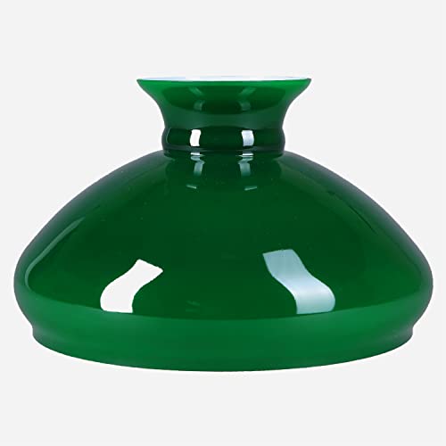 Lampenglas Petroleumlampe grün Ø 282mm Ersatzglas Glasschirm Petroleumglas glänzend geeignet für E14/E27 Lampenglas Petroleumlampe grün Ø 282mm Ersatzglas Glasschirm Petroleumglas glänzend geeignet für E14/E27 von H4L