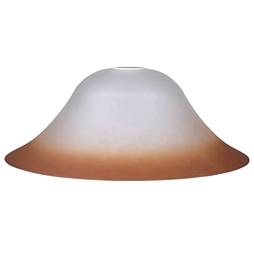 Lampenglas satiniert braun Ø 365mm Ersatzglas Glasschirm Leuchtenglas E27 Schusterschirm Lampenglas satiniert braun Ø 365mm Ersatzglas Glasschirm Leuchtenglas E27 Schusterschirm von H4L