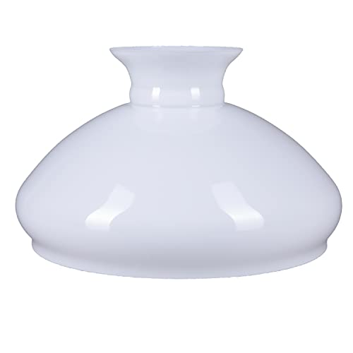Petroleum Glas Ø 282mm Lampenglas weiß glänzend Lampe Ersatzglas Leuchtenglas Glasschirm Petroleum Glas Ø 282mm Lampenglas weiß glänzend Lampe Ersatzglas Leuchtenglas Glasschirm von H4L