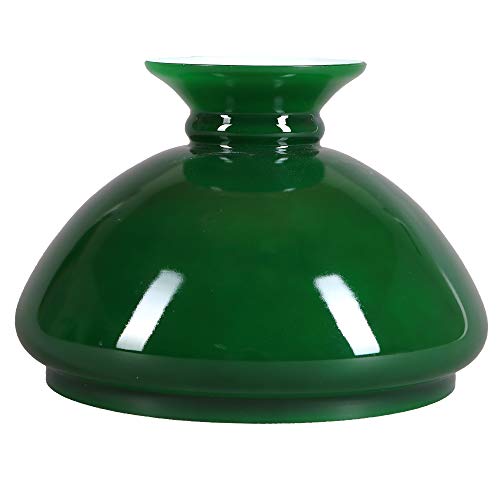 Petroleumglas Lampenglas Ersatzglas Leuchtenglas Petroleumlampe Vestaschirm Einbaumaß Ø 218mm Grün von H4L