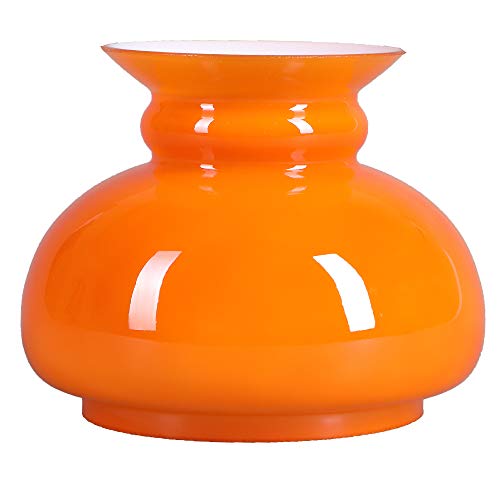 Petroleumglas Lampenglas Ø 100mm Ersatzglas Vestaschirm Glasschirm Opalglas Leuchtenglas für Petroleumlampe Orange Petroleumglas Lampenglas Ø 100mm Ersatzglas Vestaschirm Glasschirm Opalglas Leuchtenglas für Petroleumlampe Orange von H4L