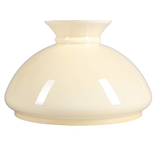 Petroleumglas Lampenglas Vestaschirm Ersatzglas Leuchtenglas Glaschirm 234mm Beige von H4L
