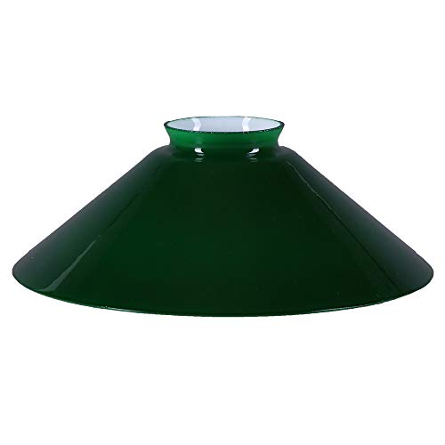 Schusterschirm Grün Ø 200mm Lampenglas Ersatzglas Schusterglas Opalglas E27 Schusterschirm Grün Ø 200mm Lampenglas Ersatzglas Schusterglas Opalglas E27 von H4L