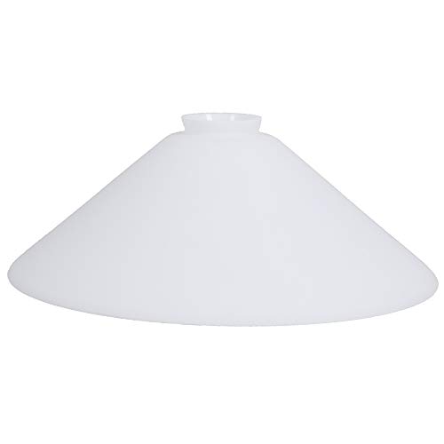 Schusterschirm Lampenglas Ersatzglas Ø 300mm Weiß matt, Leuchtenglas rund Schusterglas Opalglas Glasschirm mit Kragen Schusterschirm Lampenglas Ersatzglas Ø 300mm Weiß matt, Leuchtenglas rund Schusterglas Opalglas Glasschirm mit Kragen von H4L