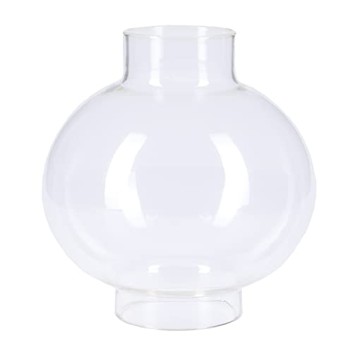 Zylinderglas transparent Ø 56mm Lampenglas Ersatzglas Glaszylinder 125mm Höhe Leuchtenglas Petroleumglas von H4L