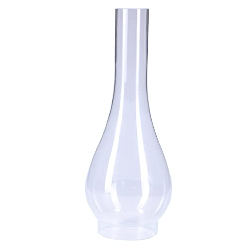 Zylinderglas transparent Ø 70mm/H=260mm Lampenglas Petroleumlampe Ersatzglas E27 Leuchtenglas von H4L