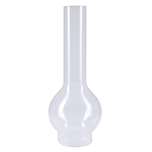 Zylinderglas transparent Ø 90mm Lampenglas Ersatzglas Leuchtenglas Petroleumglas Glaszylinder 347mm Höhe von H4L