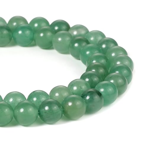 HAAMIIQII 35pcs 10mm natürliche grüne Aventurin Perlen Runde lose Edelstein Perlen für Schmuck Herstellung DIY Armband Halskette HAAMIIQII 35pcs 10mm natürliche grüne Aventurin Perlen Runde lose Edelstein Perlen für Schmuck Herstellung DIY Armband Halskette von HAAMIIQII