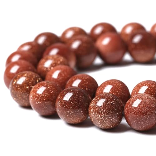 HAAMIIQII 45pcs 8mm Naturgold Sandstein Perlen Runde Lose Edelstein Perlen für Schmuck Herstellung DIY Armband Halskette HAAMIIQII 45pcs 8mm Naturgold Sandstein Perlen Runde Lose Edelstein Perlen für Schmuck Herstellung DIY Armband Halskette von HAAMIIQII