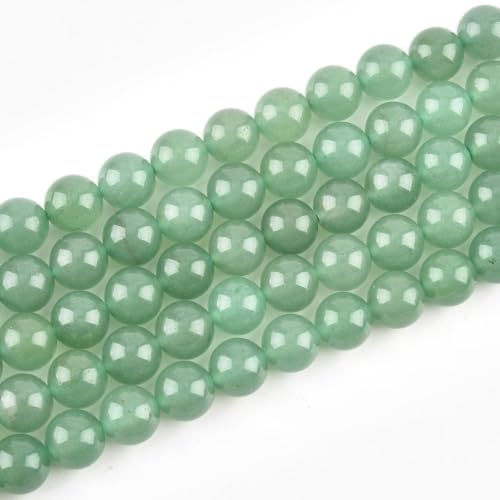 HAAMIIQII 60pcs 6mm natürliche grüne Aventurin Perlen Runde lose Edelstein Perlen für Schmuck Herstellung DIY Armband Halskette HAAMIIQII 60pcs 6mm natürliche grüne Aventurin Perlen Runde lose Edelstein Perlen für Schmuck Herstellung DIY Armband Halskette von HAAMIIQII