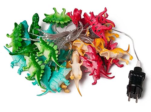 HAB & GUT Dino Lichterkette Kinderzimmer Deko - 28 LED Figuren 9,5 Meter Dinosaurier mit Stecker HAB & GUT Dino Lichterkette Kinderzimmer Deko - 28 LED Figuren 9,5 Meter Dinosaurier mit Stecker von HAB & GUT