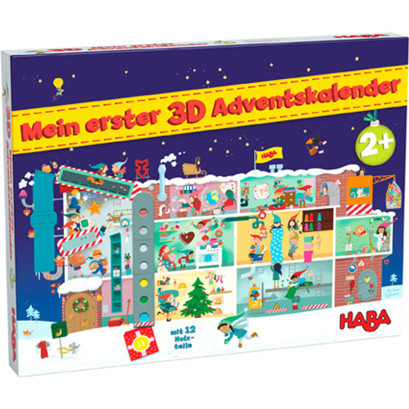 Haba - Mein Erster 3D-Adventskalender, In Der Weihnachtsfabrik von HABA Sales GmbH & Co.KG