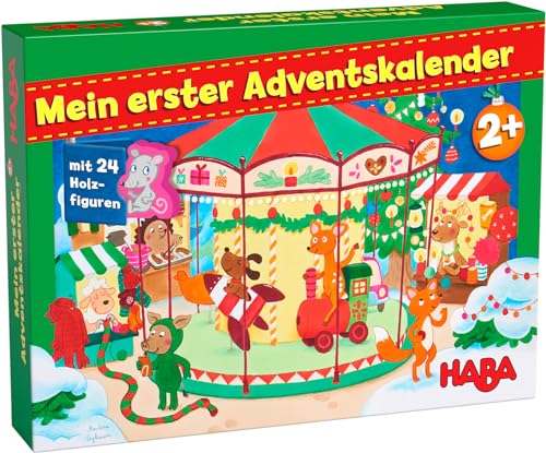 HABA Adventskalender - Auf dem Weihnachtsmarkt - 24 liebevoll gestaltete Holzfiguren mit 3-D-Spielkulisse - für Kinder ab 2 Jahren HABA Adventskalender - Auf dem Weihnachtsmarkt - 24 liebevoll gestaltete Holzfiguren mit 3-D-Spielkulisse - für Kinder ab 2 Jahren von HABA