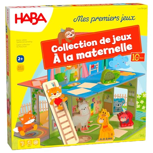 HABA In der Spielsammlung für den Kindergarten – 10 Verschiedene Spielideen – Großes 3D-Spielhaus mit 5 Holzfiguren – ab 2 Jahren – Artikelnummer 2011718002 HABA In der Spielsammlung für den Kindergarten – 10 Verschiedene Spielideen – Großes 3D-Spielhaus mit 5 Holzfiguren – ab 2 Jahren – Artikelnummer 2011718002 von HABA