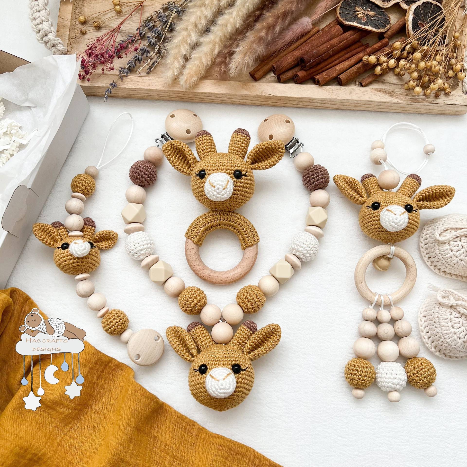 Personalisiert Giraffe Sparset Kinderwagenkette Babygym Anhänger Schnullerkette Babyshower Taufe Geburtsgeschenk Muttergeschenk Personalisiert Giraffe Sparset Kinderwagenkette Babygym Anhänger Schnullerkette Babyshower Taufe Geburtsgeschenk Muttergeschenk von HACCraftsLittle