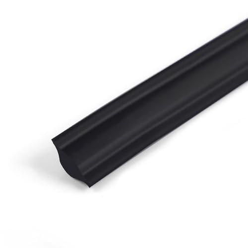 Wandverkleidungsleiste, 5 m, selbstklebende Viertelstableiste, flexible Dichtungs- und Zierleisten for Bodenkanten und Fliesenkanten, Dichtungsstreifen for Decke, Arbeitsplatte, Kabine(Black,12 mm/0.4 Wandverkleidungsleiste, 5 m, selbstklebende Viertelstableiste, flexible Dichtungs- und Zierleisten for Bodenkanten und Fliesenkanten, Dichtungsstreifen for Decke, Arbeitsplatte, Kabine(Black,12 mm/0.4 von HAEUYA